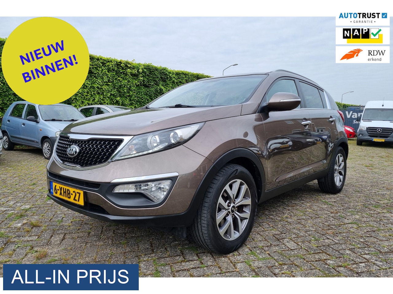 Kia Sportage - 1.6 GDI World Cup Edition ✅ZEER MOOIE EN COMPLEET! ✅TREKHAAK - AutoWereld.nl
