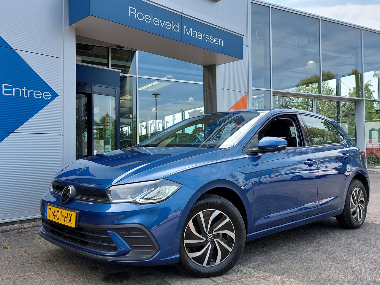 Volkswagen Polo - 1.0 TSI 95pk DSG Life | Origineel NL | Navi | Apple Carplay+Android Auto | Airco | Adap.Cr - AutoWereld.nl