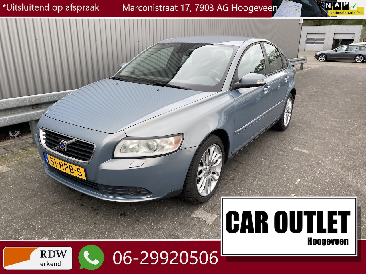 Volvo S40 - 1.8 Edition II Leer, Clima, CC, PDC & Cam, LM, Trekh, – Inruil Mogelijk – - AutoWereld.nl