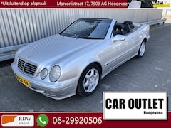 Mercedes-Benz CLK-klasse Cabrio - 200 Elegance 164Dkm.NAP, AUTOMAAT, Leer, Clima, CC, PDC v/a, LM, nw. APK – Inruil Mogelijk