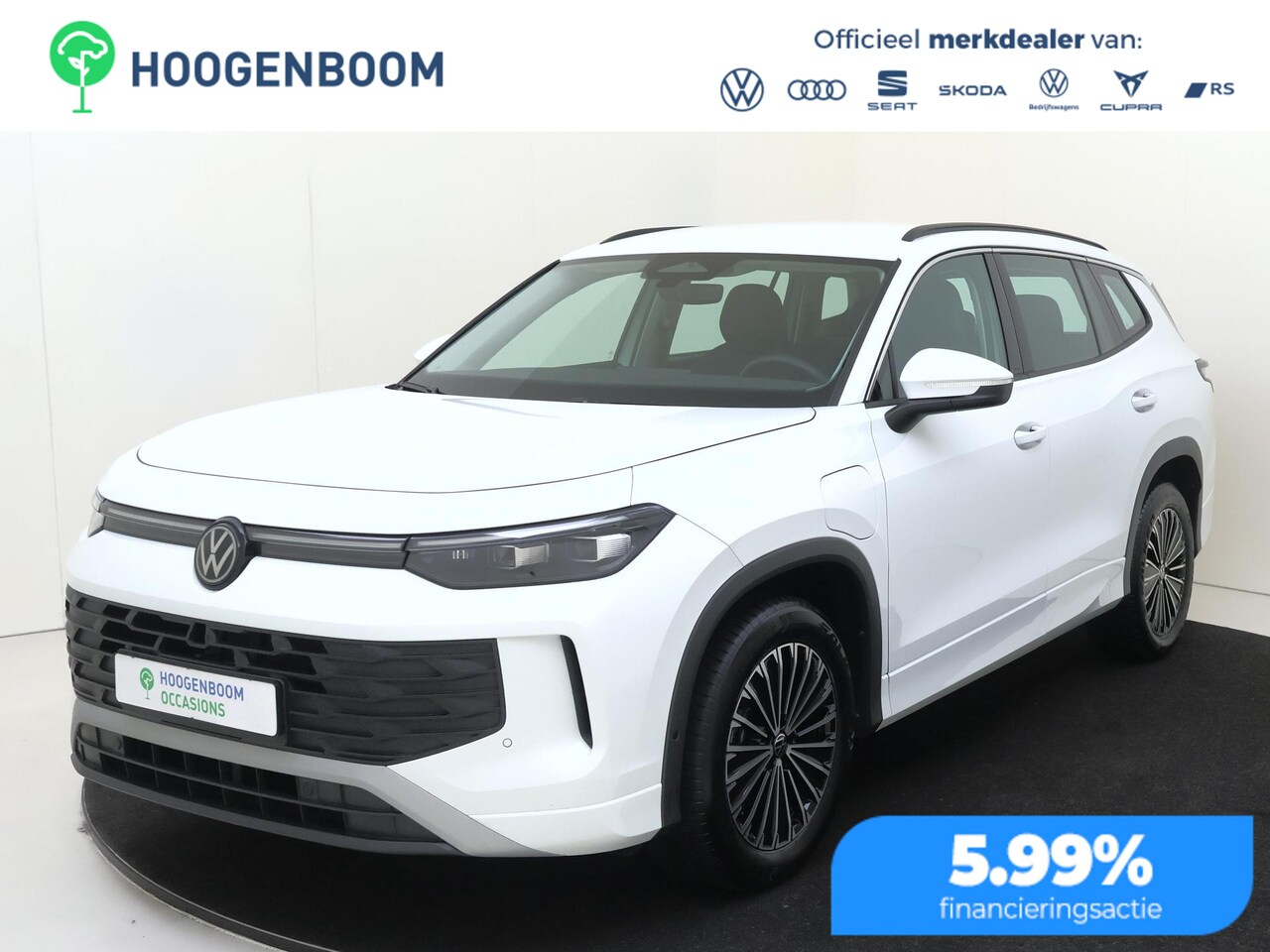 Volkswagen Tayron - 1.5 eHybrid Life Edition | SoH 100% | Trekhaak | Navigatie | Adaptieve demping | Stoel- en - AutoWereld.nl