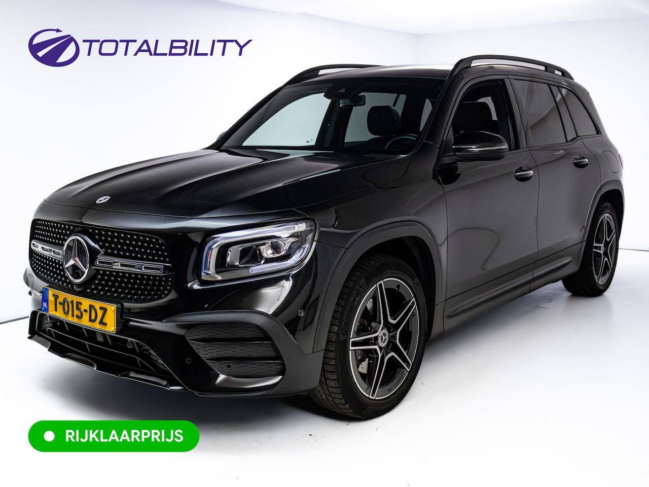 Mercedes-Benz GLB - 200 AMG Line Night Pakket Panoramadak | Elec. trekhaak | Matrix Led | Elec. achterklep | S - AutoWereld.nl