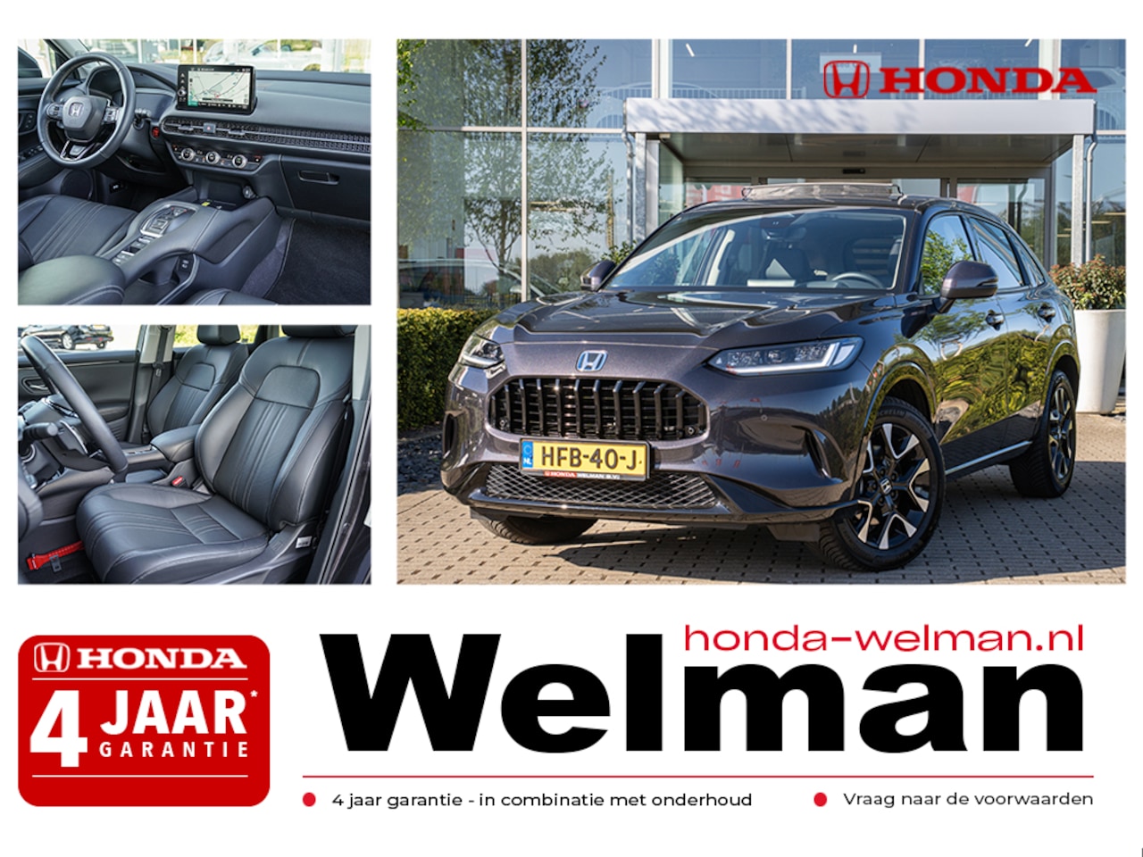 Honda ZR-V - 2.0i e:HEV Advance - FULL HYBRID - PANORAMA DAK - ALL WEATHERS - AutoWereld.nl