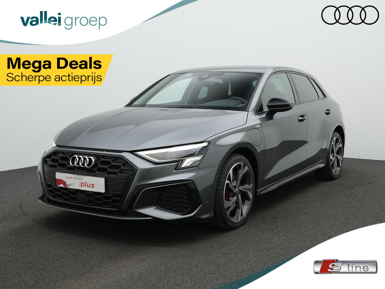 Audi A3 Sportback - 45 TFSI e 245 pk S-tronic S-Line | Trekhaak | Achteruitrijcamera | Stoelverwarming | Adapt - AutoWereld.nl