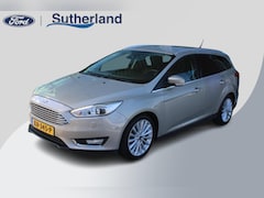 Ford Focus Wagon - 1.0 Titanium 125pk | Inclusief nieuwe distributieriem | Half leder | Winterpack | Xenon |