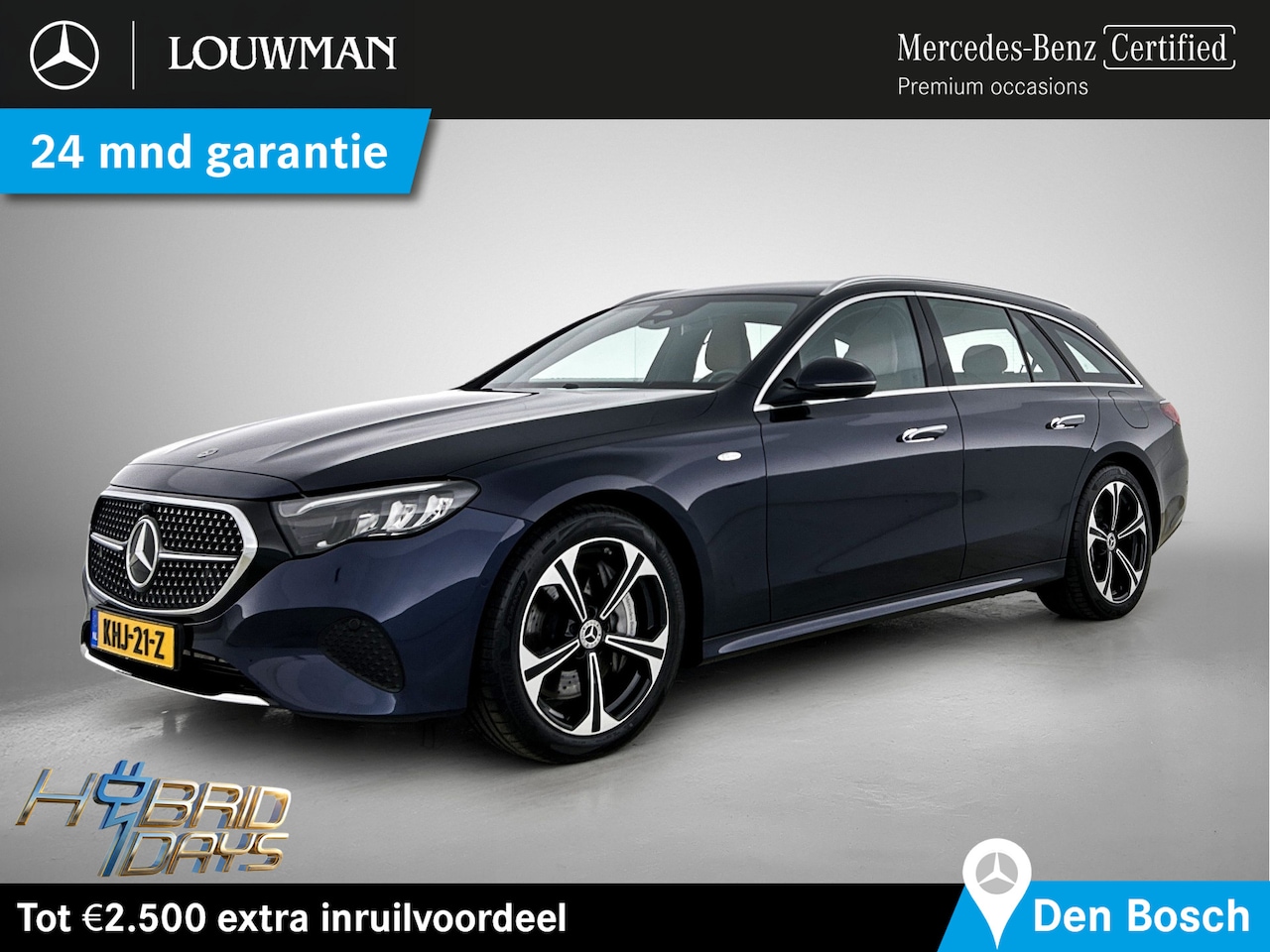 Mercedes-Benz E-klasse Estate - 300 e Luxury Plug-In Hybride Trekhaak | Ledkoplampen | Distronic | Memory Voorstoelen | Zw - AutoWereld.nl