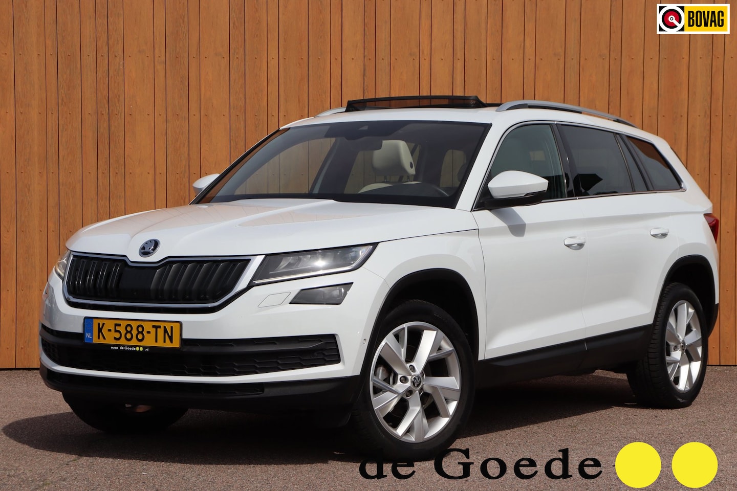 Skoda Kodiaq - 1.5 TSI Business Edition Plus 7p. org.NL schuifdak leer+Verw+vent+MEM BOMVOL - AutoWereld.nl