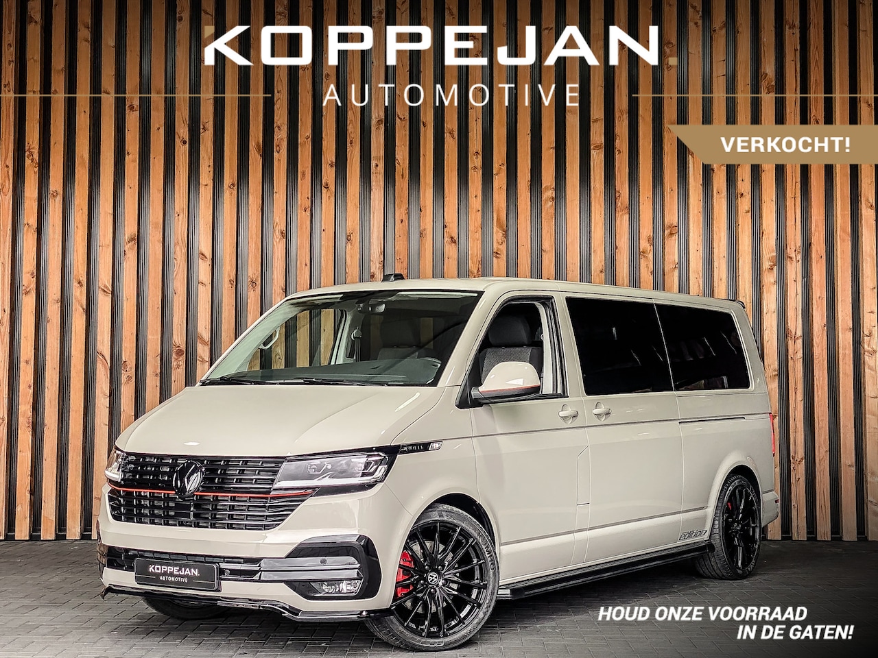 Volkswagen Transporter - 2.0 TDI 204PK DSG Dubbele Cabine L2H1 | BULLI | 2X SCHUIFDEUR | ADAPT. CRUISE | STOELVERWA - AutoWereld.nl