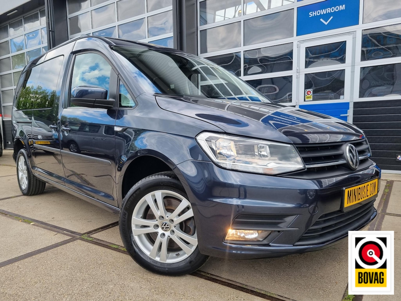 Volkswagen Caddy Maxi - 1.4 TSI 130pk. DSG / NAVI / ACC / AIRCO ECC / LM-VELGEN / PDC - AutoWereld.nl