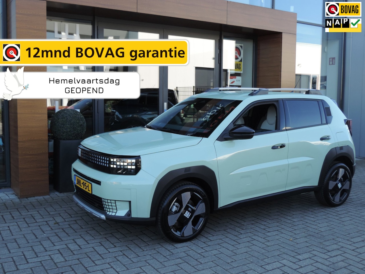 Fiat Grande Panda - La Prima 11 kW 44 kWh NIEUW | Stuur/stoelverw | ECC | CarPlay | LED kopl | Camera | DAB | - AutoWereld.nl