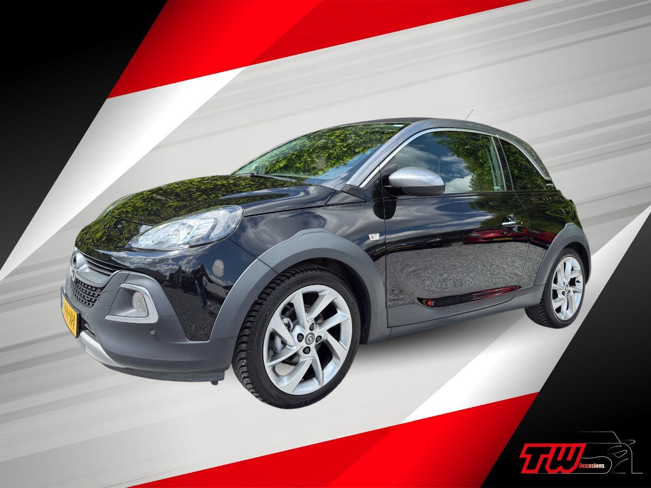 Opel ADAM - 1.4 Rocks|NWE APK|OPEN DAK|CARPLAY|STOELVERW|PDC - AutoWereld.nl