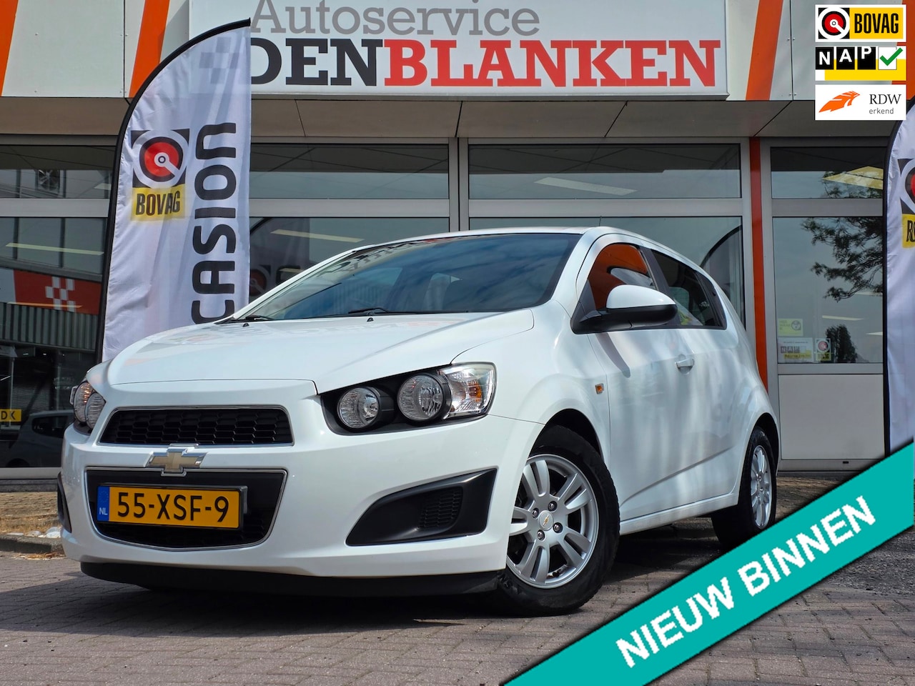 Chevrolet Aveo - 1.2 LT 5drs BJ.2012 / Airco / Elektr. Pakket / Cruise Control / 15"Lmv / Trekhaak !! - AutoWereld.nl