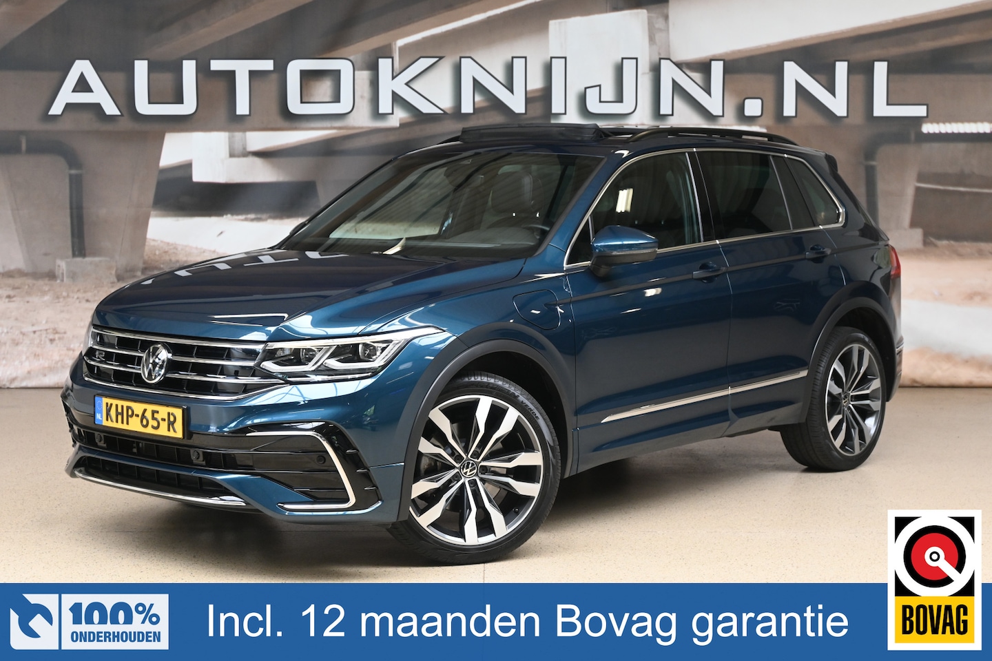Volkswagen Tiguan - 1.4 TSI eHybrid 245pk R-Line Business+ | DCC | Leder | Memory | Pano | Trekhaak | 100% (De - AutoWereld.nl