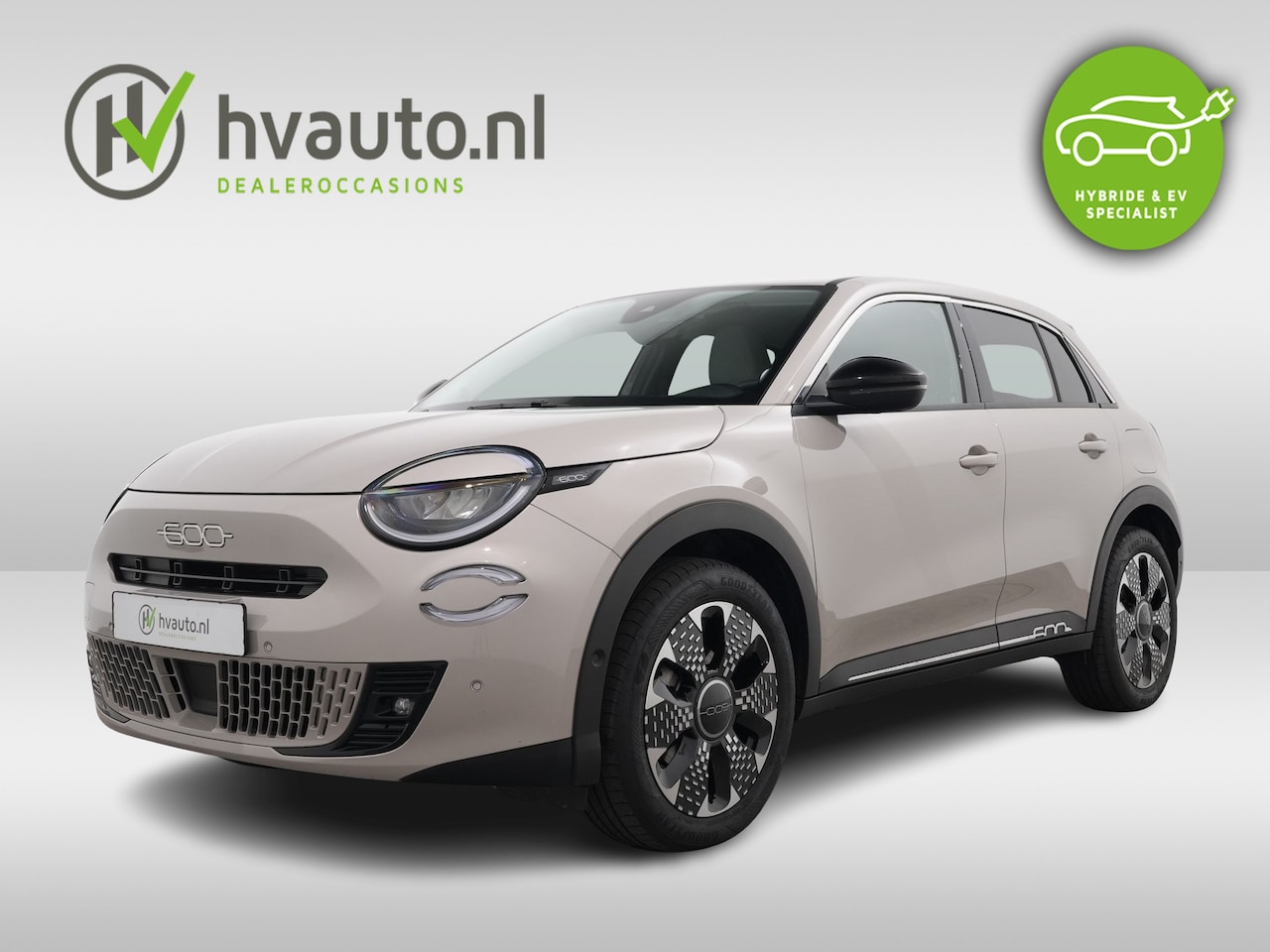 Fiat 600e - LA PRIMA 156PK 54 KWH 3-FASE | Navi | Leer | Camera - AutoWereld.nl