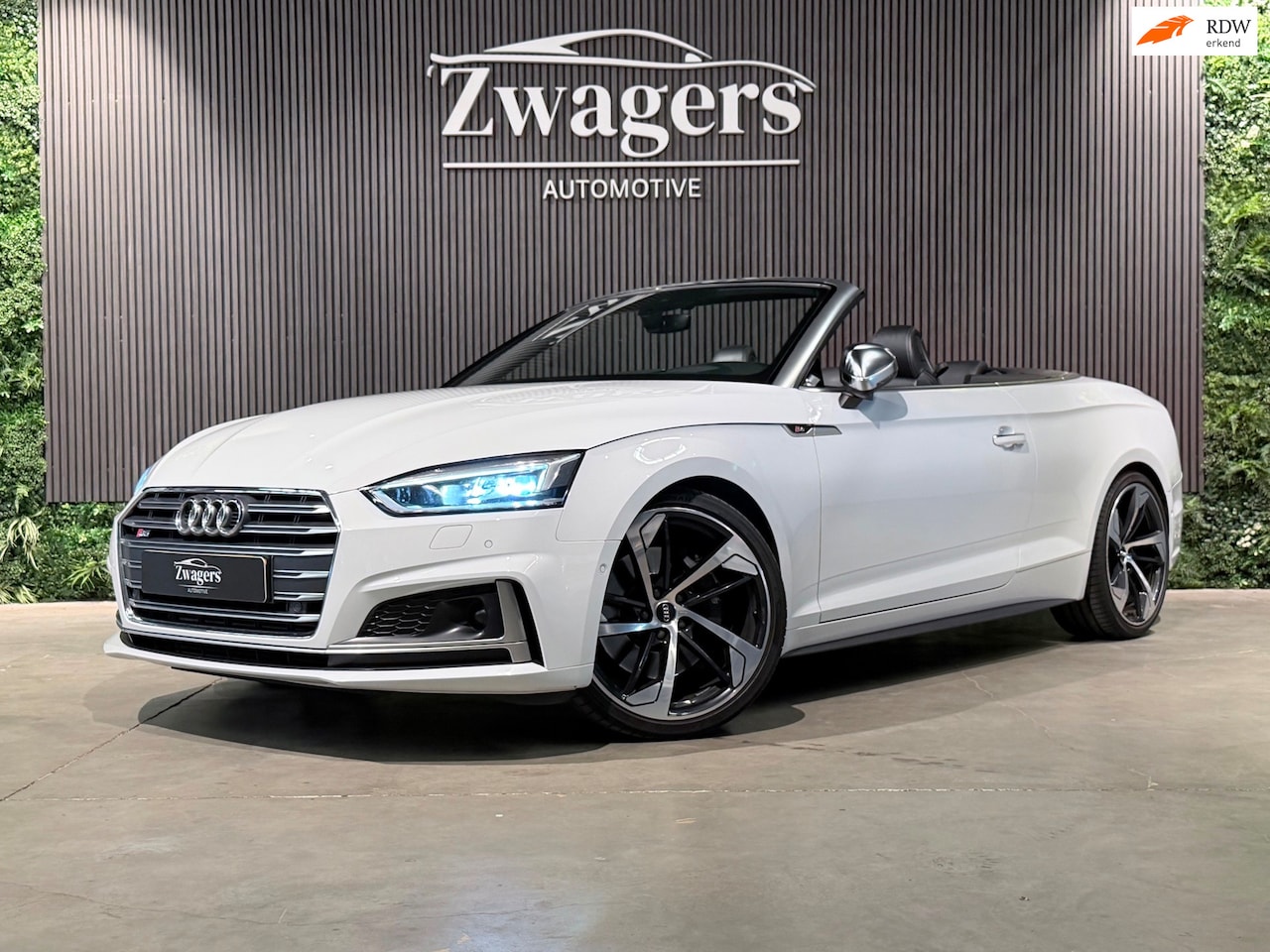 Audi A5 Cabriolet - 3.0 TFSI S5 Quattro | Massage | RS zetels | Memory | Garantie - AutoWereld.nl