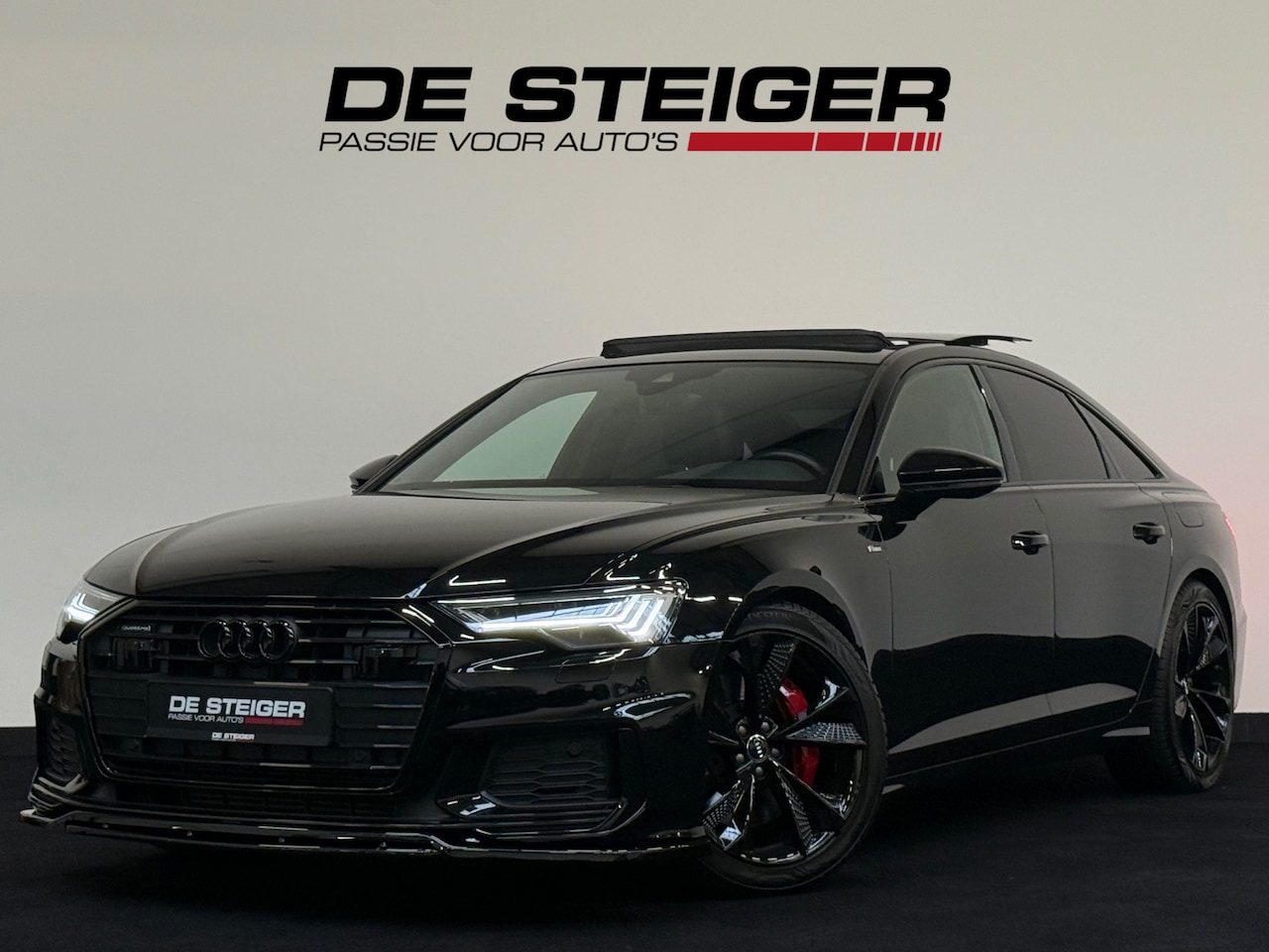 Audi A6 Limousine - 55 TFSI e quattro S6 Competition ACC Pano B&O Memory Sfeer - AutoWereld.nl