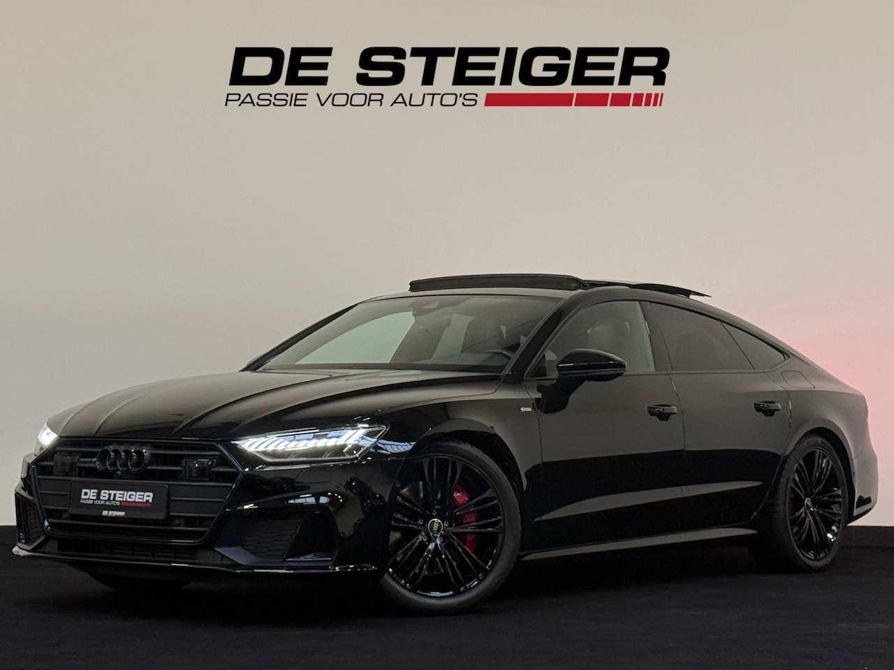 Audi A7 Sportback - 55 TFSI e quattro S7 Competition S line Pano ACC B&O RS Stoelen 360 Sfeer - AutoWereld.nl