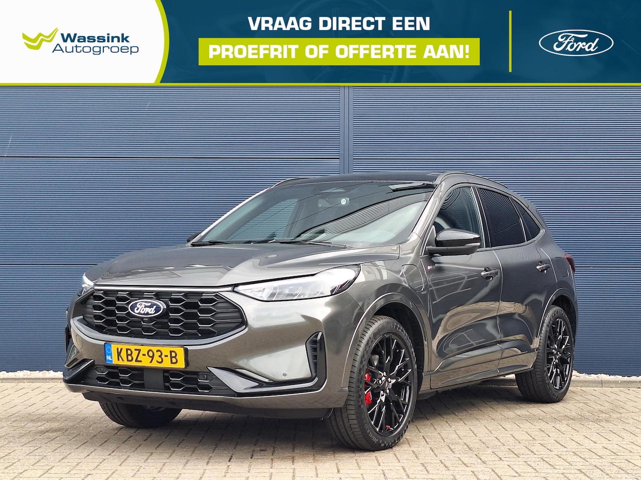 Ford Kuga - 2.5 PHEV ST-Line X | Winter Pack | Black Pack | Panoramisch Schuif-kanteldak | Trekhaak 21 - AutoWereld.nl