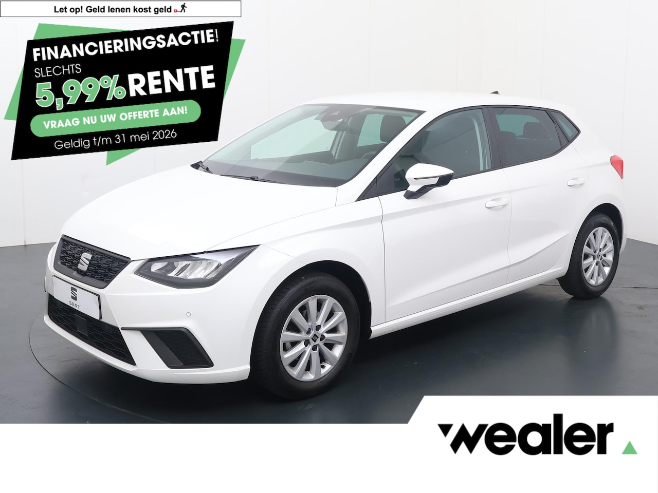 SEAT Ibiza - 1.0 EcoTSI Style Business Intense | 95 PK | Stoelverwarming | Cruise control | Apple Carpl - AutoWereld.nl