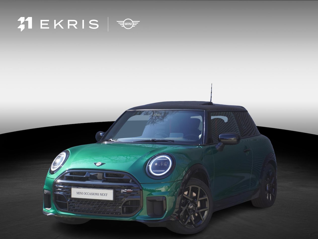 MINI Cooper - 3-deurs C John Cooper Works Uitvoering | Pakket XL | Glazen panoramadak | HIFI System Harm - AutoWereld.nl