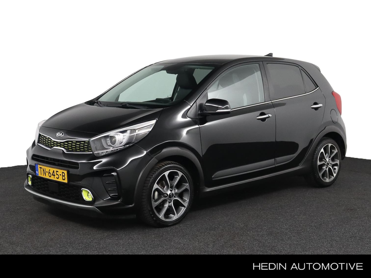 Kia Picanto - 1.2 CVVT X-Line | Navigatie | Climate Controle | Leder | Stoel + Stuurverwarming | Parkeer - AutoWereld.nl