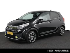 Kia Picanto - 1.2 CVVT X-Line | Navigatie | Climate Controle | Leder | Stoel + Stuurverwarming | Parkeer