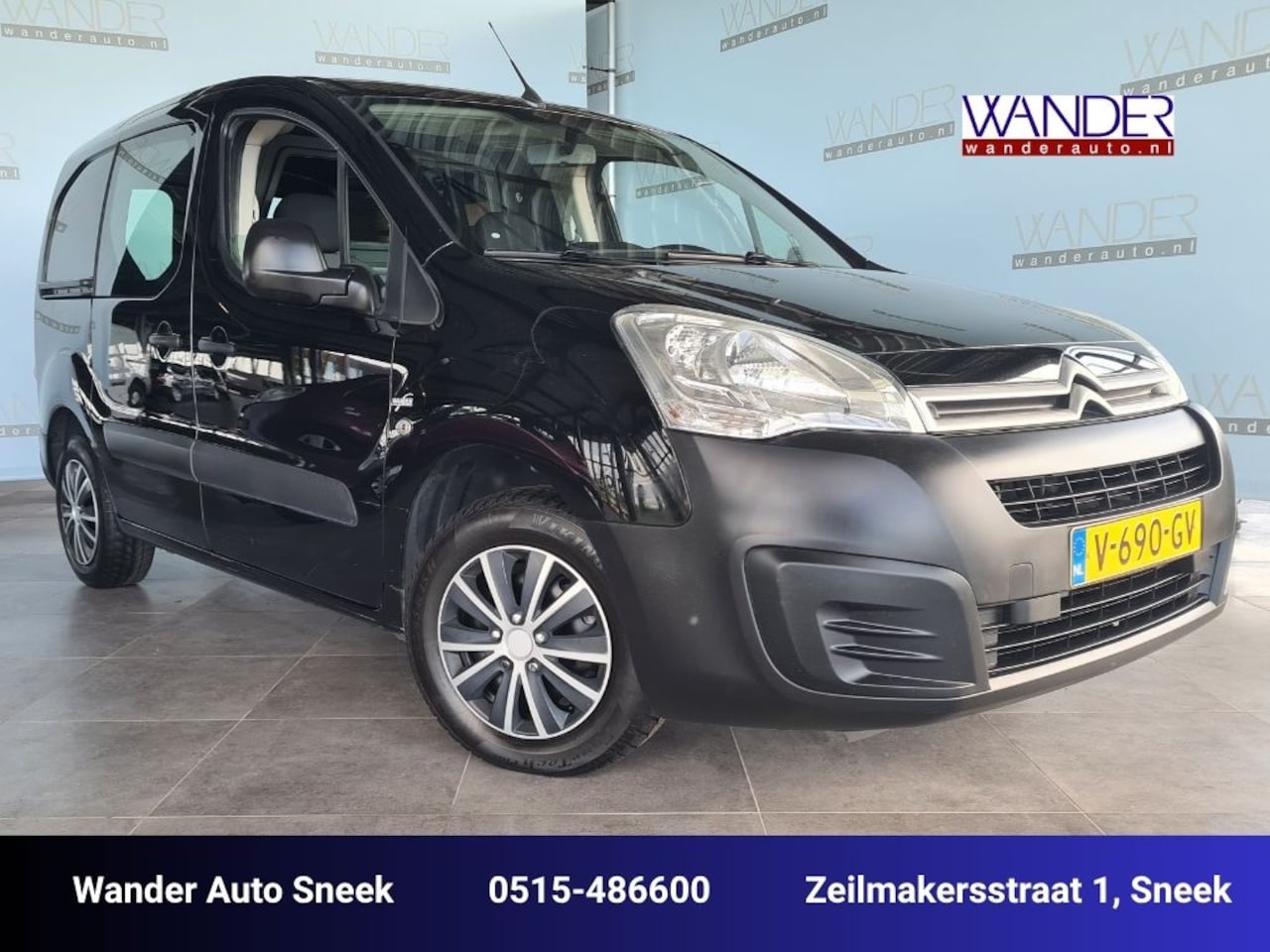 Citroën Berlingo - 1.6 BlueHDI 100 Excl. Btw. /Trekhaak/Apple Carplay/Parkeersensoren achter - AutoWereld.nl