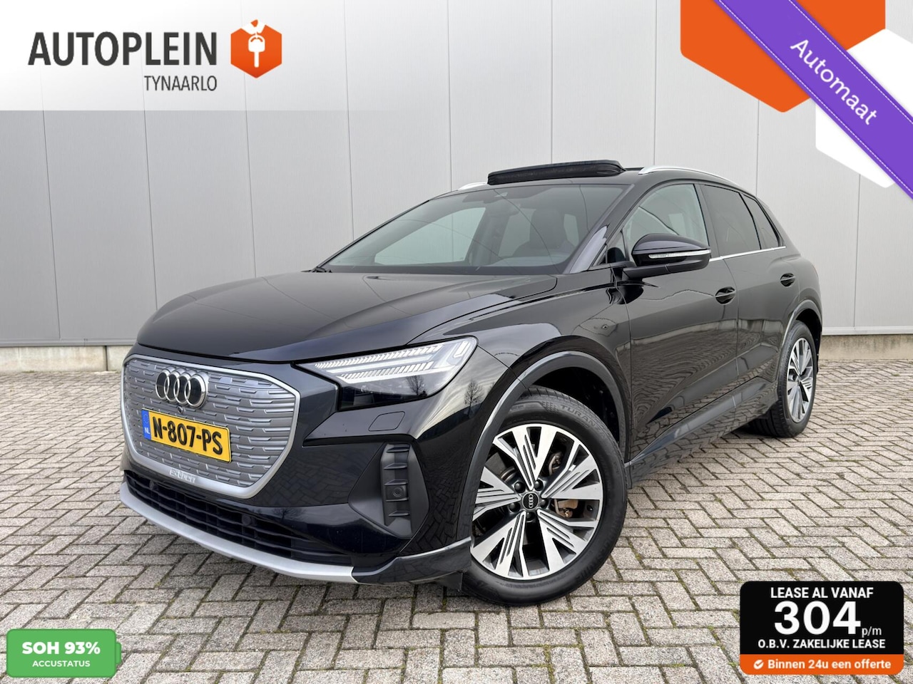 Audi Q4 e-tron - 40 Launch edition Advanced Plus 77 kWh 1e eig|SOH93%|Dealer OH| - AutoWereld.nl