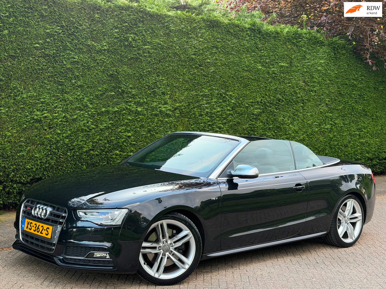 Audi A5 Cabriolet - 3.0 TFSI S5 RIJDNIEUW/LEER/AUTOMAAT/PDC - AutoWereld.nl