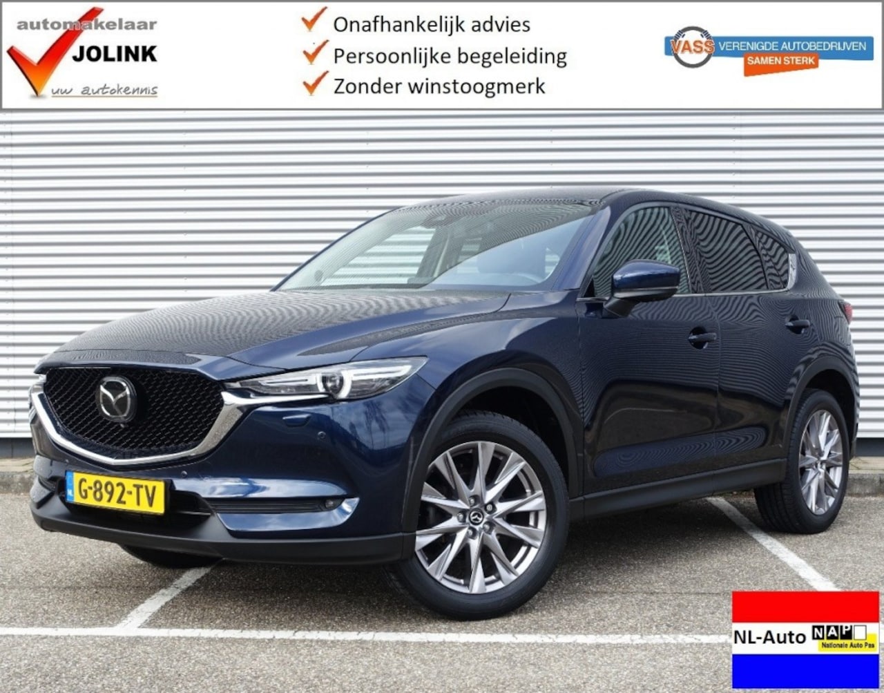 Mazda CX-5 - 2.0i SkyActiv-G 165 Luxury I NL-Auto I 100% dealer I Android/Apple I - AutoWereld.nl