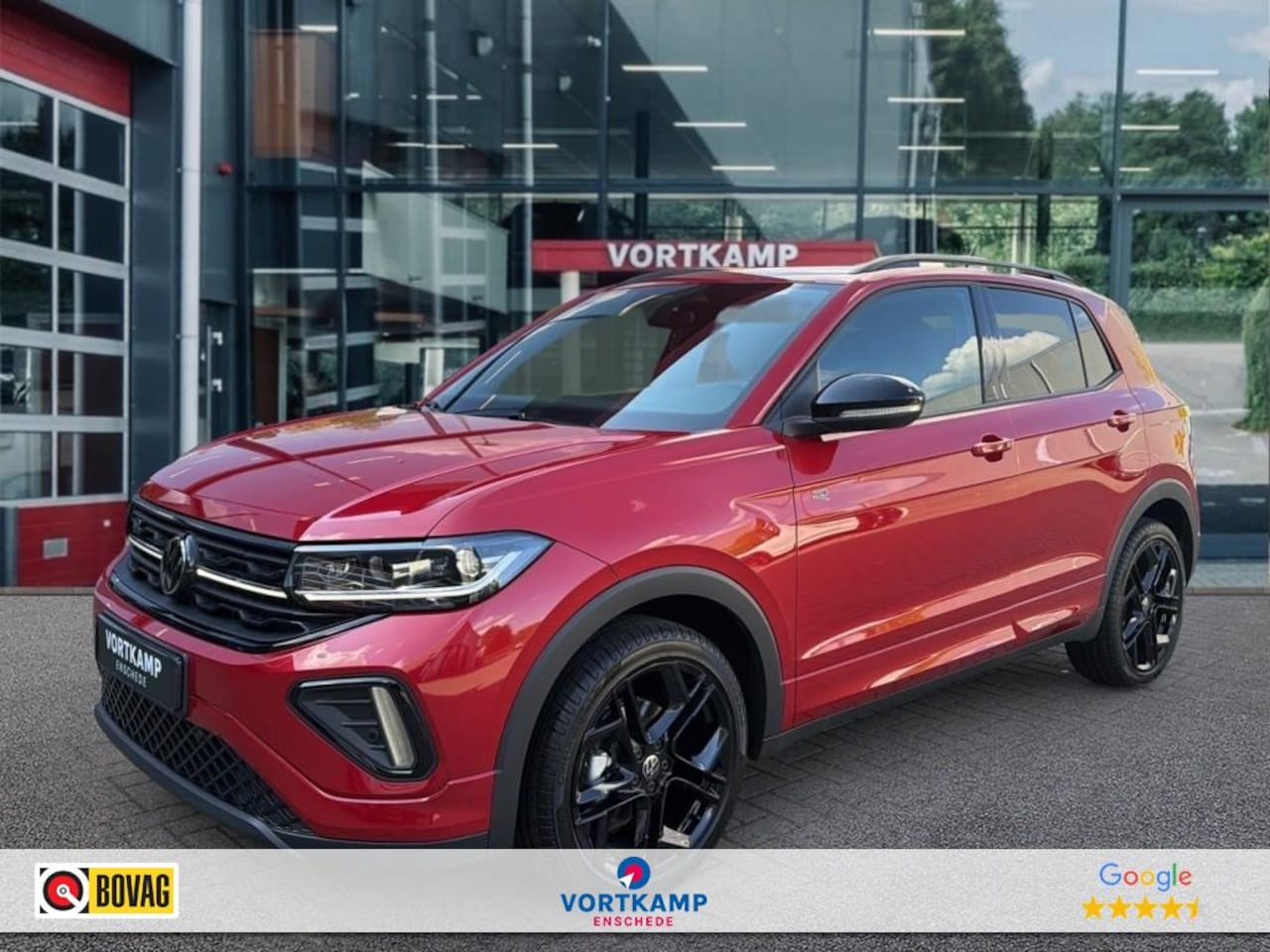 Volkswagen T-Cross - 1.5 TSI R-LINE BLACK STYLE AFN.TREKHAAK/CAMERA/IQ-LIGHT/ACC/STOELVERW/CARPLAY - AutoWereld.nl