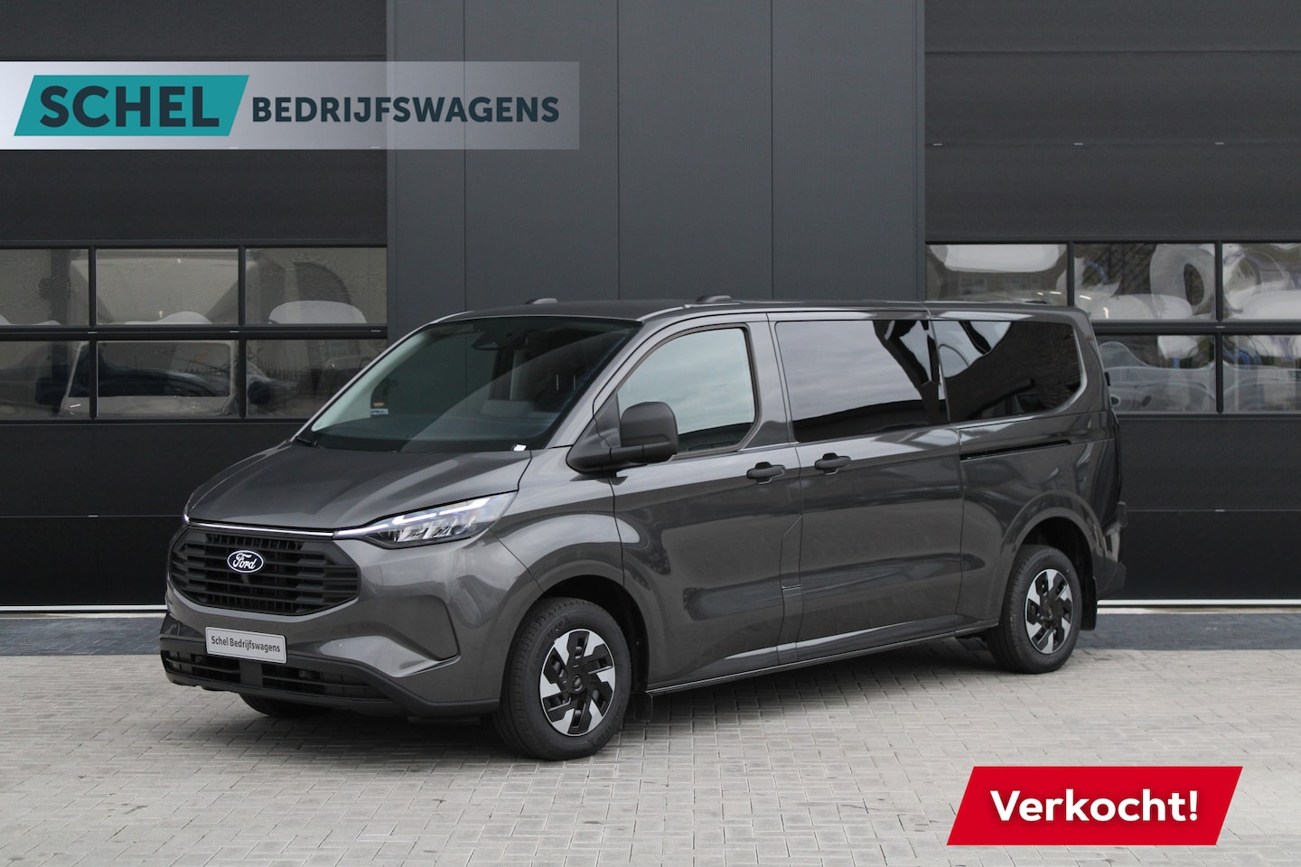 Ford Transit Custom - 340 2.5 PHEV L2H1 Kombi Trend 9 zits - 2x Schuif - Navi - Trekhaak - LED - Stoel-stuurverw - AutoWereld.nl