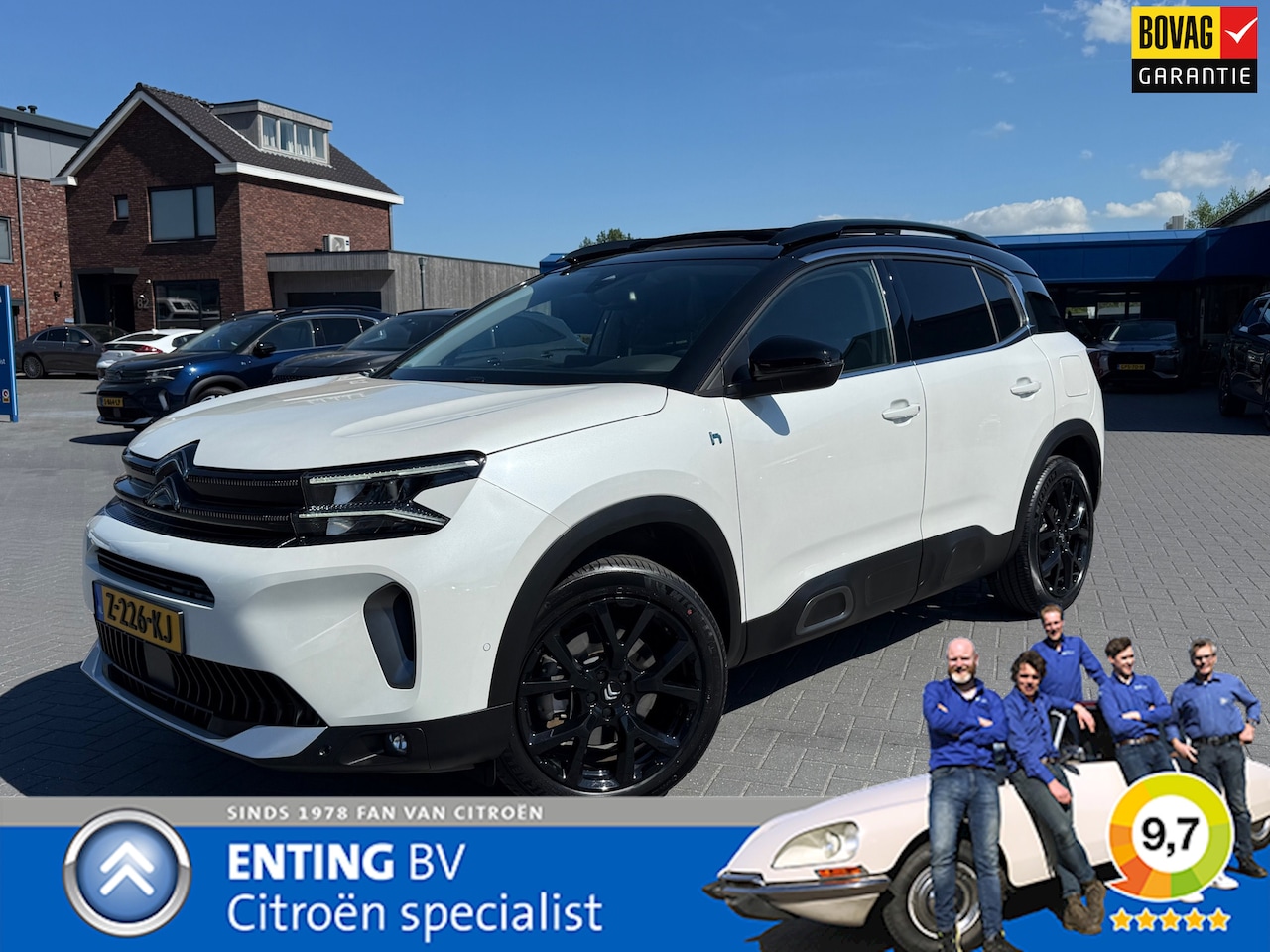 Citroën C5 Aircross - 1.6 Plug-in Hybrid 225 ë-Series SCHUIFDAK EL KOFFERKLEP - AutoWereld.nl