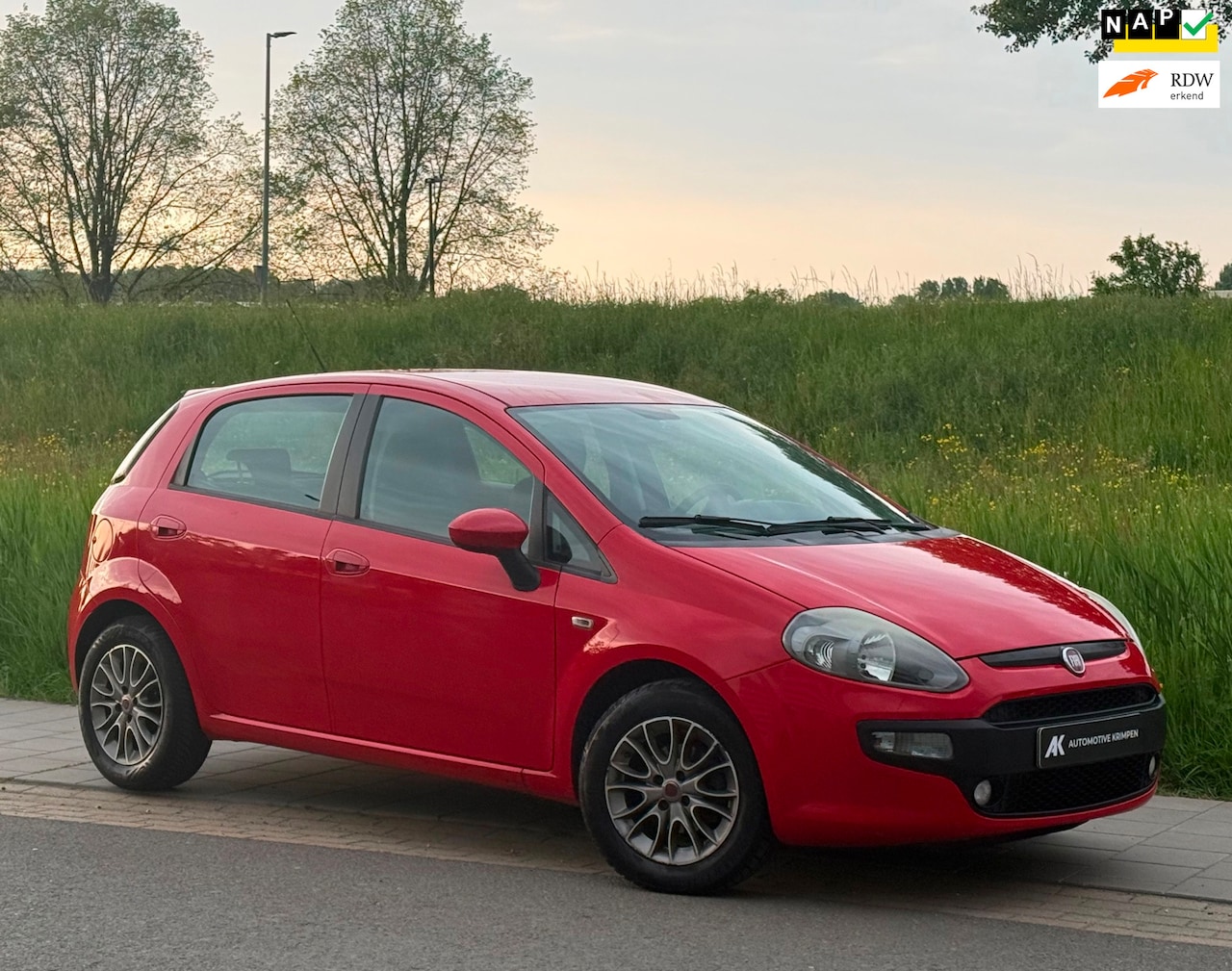 Fiat Punto Evo - 1.4-16V Multiair Racing | 2e Eigenaar | Airco | elek. Ramen | NAP | Radio | Boekjes - AutoWereld.nl