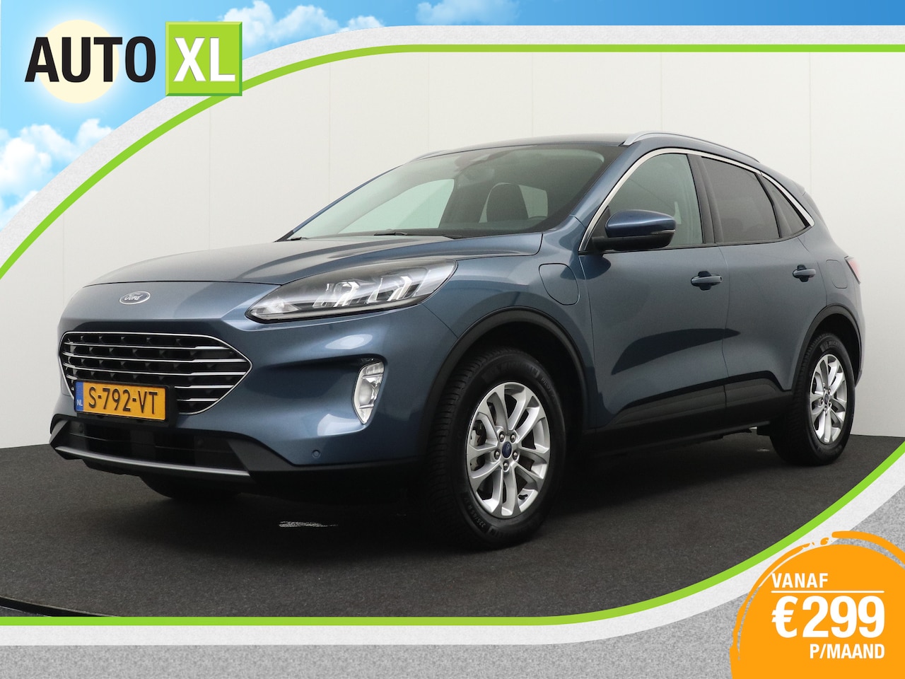 Ford Kuga - 2.5 PHEV Titanium Trekhaak Stuur+Stoelverw V/A Camera Carplay - AutoWereld.nl