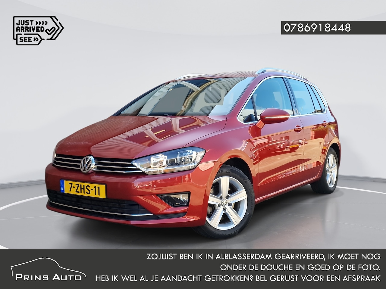 Volkswagen Golf Sportsvan - 1.4 TSI Highline |CLIMA|CRUISE|NAP|VOLL.ONDERHOUD|CAMERA| 18779 / 4981 - AutoWereld.nl