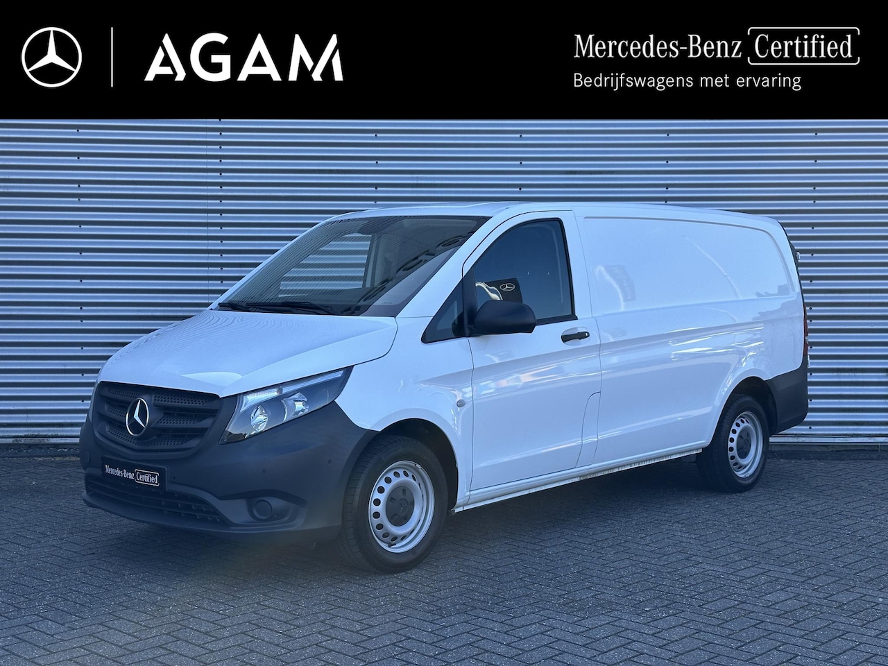Mercedes-Benz Vito - 110 CDI L2 Airco Navigatie Parkeersensoren Achterdeuren Apple Carplay etc - AutoWereld.nl