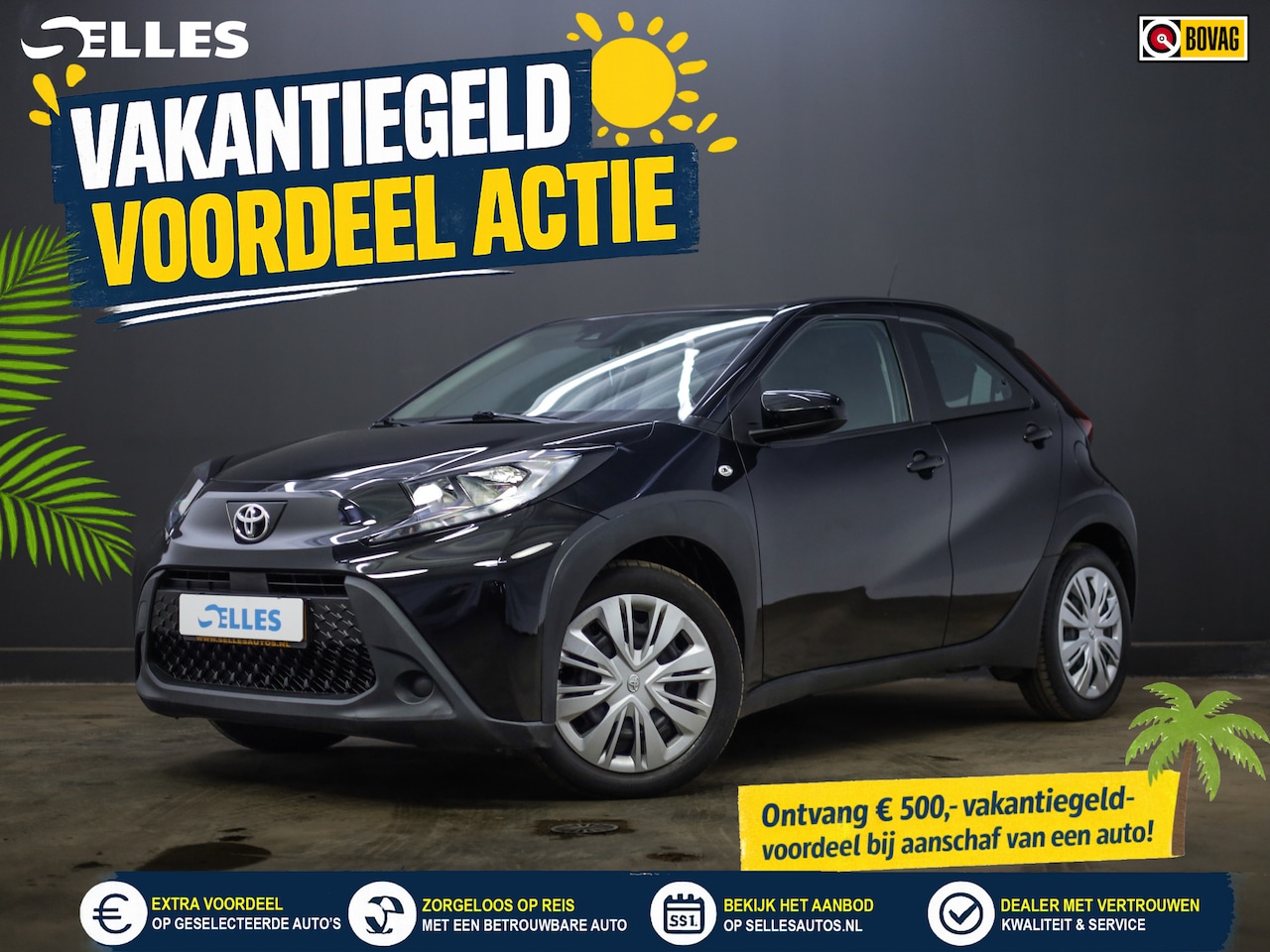 Toyota Aygo X - 1.0 VVT-i S-CVT Play Automaat | Camera | Adaptieve cruisecontrol - AutoWereld.nl