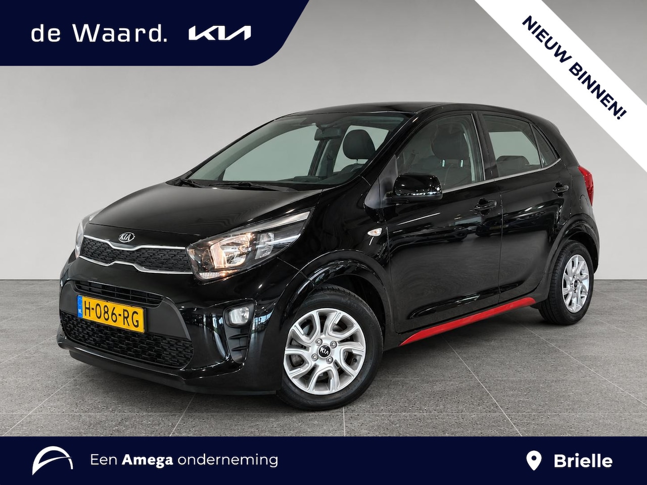 Kia Picanto - DynamicLine 1.0 MPi 66pk | CAMERA | APPLE CARPLAY / ANDROID AUTO | LM-ELGEN | NAVI | LAGE - AutoWereld.nl