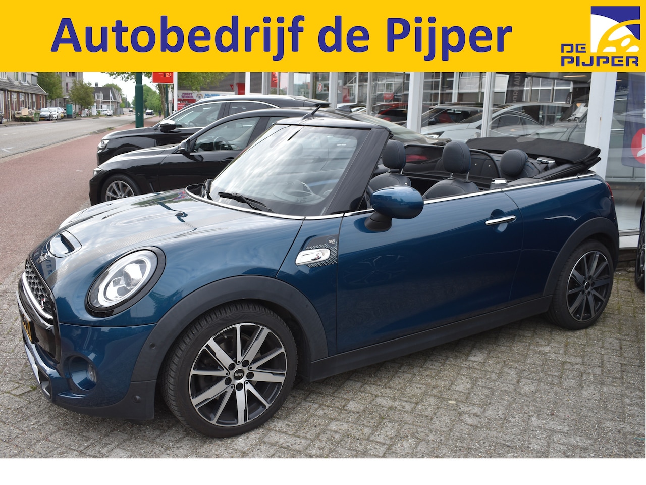 MINI Cabrio - 2.0 Cooper S Sidewalk Edition Mini 2.0 Cooper S Sidewalk Edition, HARMAN KARDON ,BOEKJES,NAP EN ONDERHOUDSHISTORIE - AutoWereld.nl