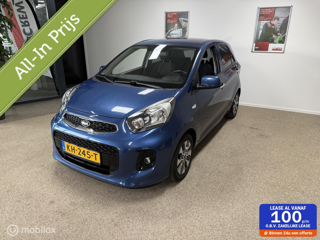 Kia Picanto - 1.0 CVVT EconomyPlusLineNavigator 1.0 CVVT EconomyPlusLineNavigator, Incl nieuwe Apk en Grote beurt - AutoWereld.nl