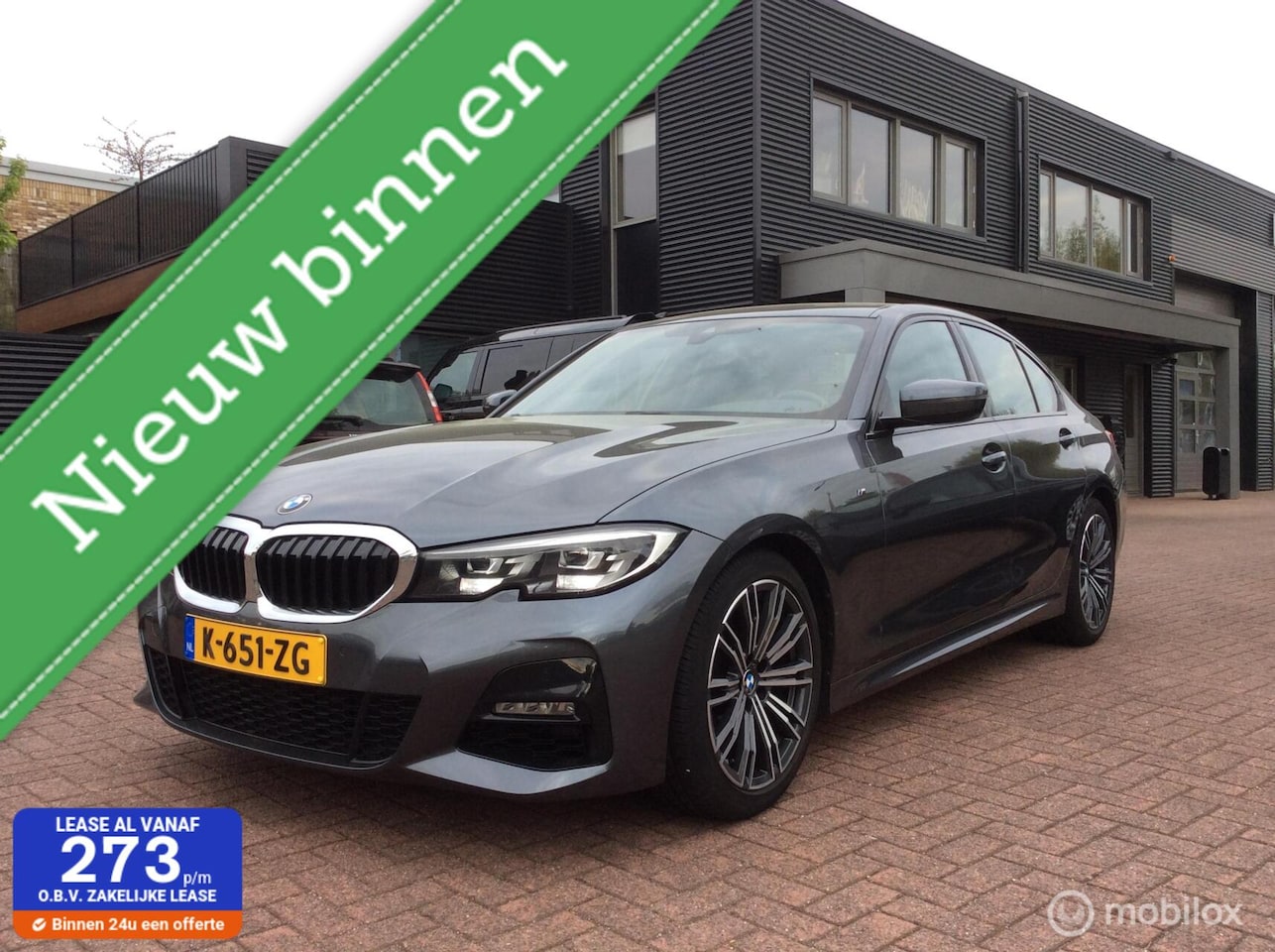 BMW 3-serie - 318i High Executive M-Pakket 18"lm vlg Btw Nav Nap - AutoWereld.nl