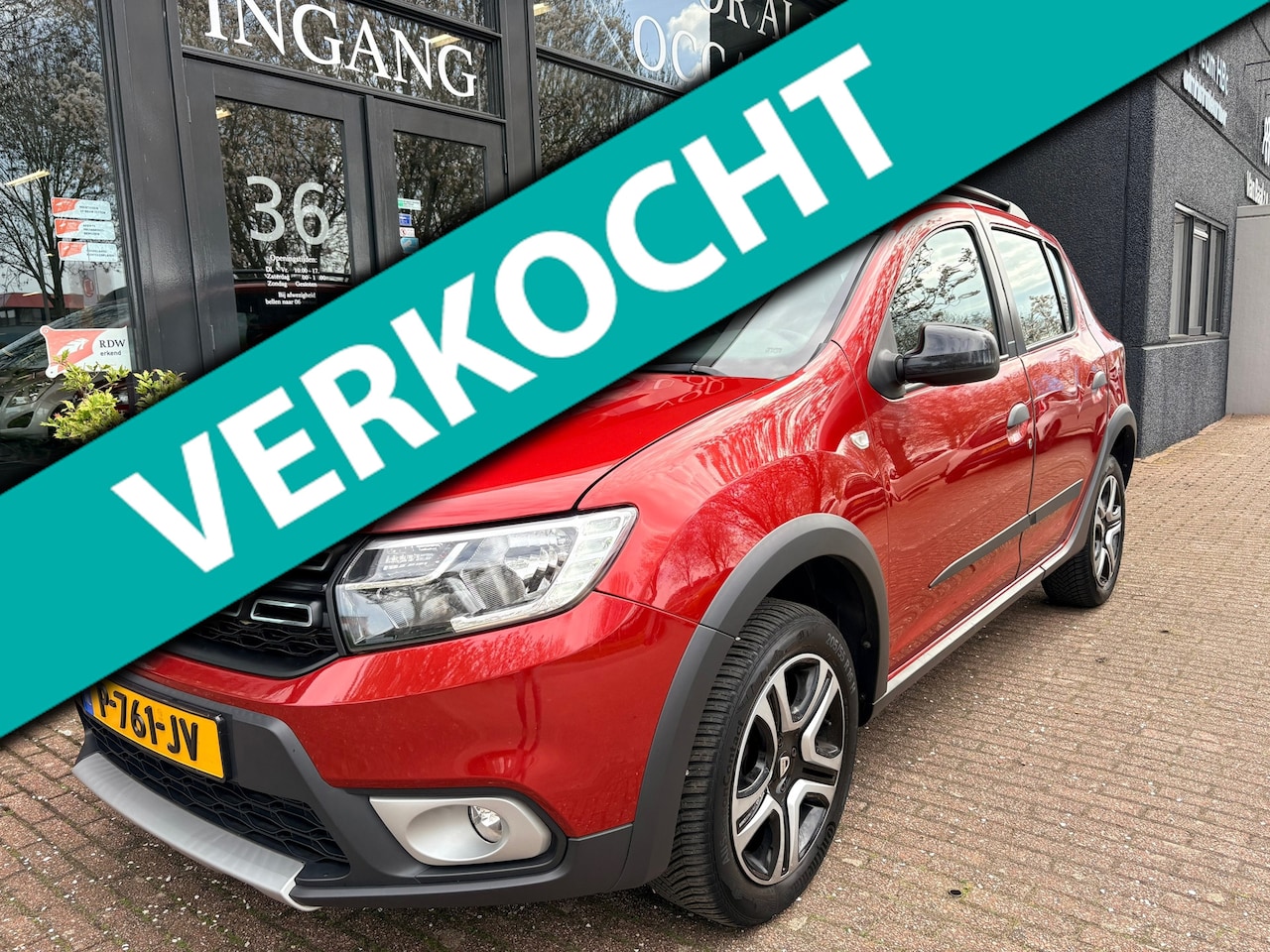 Dacia Sandero Stepway - 0.9 TCe SL Clima/Navi/Cruise/StoelVerwarming - AutoWereld.nl