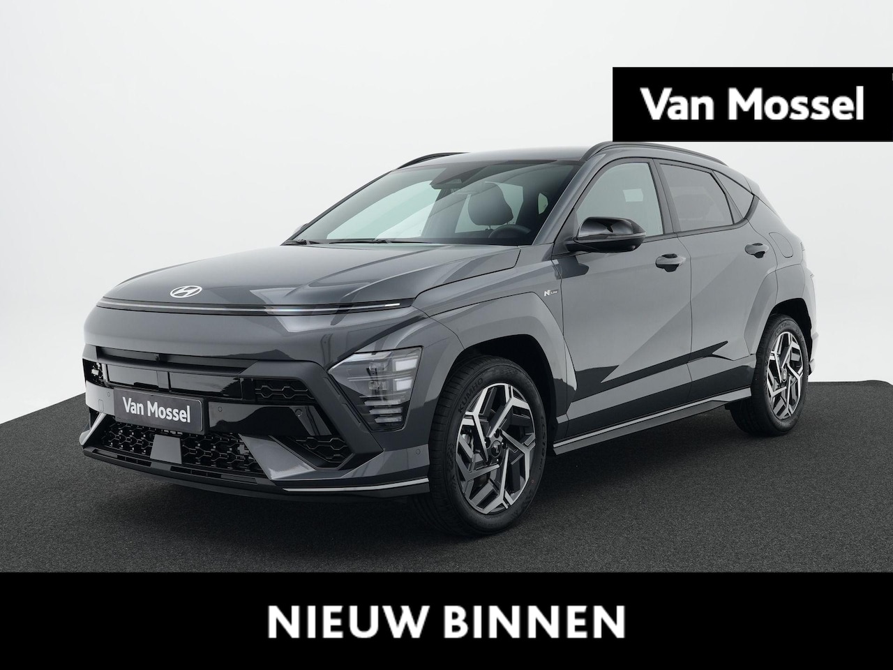 Hyundai Kona - 1.6 GDI HEV N Line | 360 Camera | Elektrische Stoelen met Geheugen | Stoel/Stuurverwarming - AutoWereld.nl