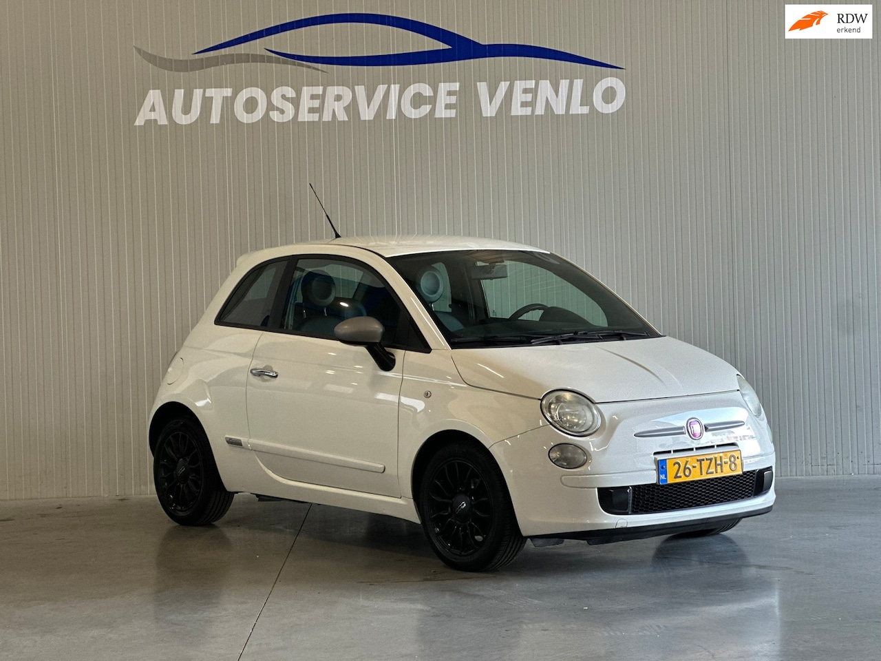 Fiat 500 - 0.9 TwinAir White | Nieuwe APK | CARPLAY (Apple/Android) - AutoWereld.nl