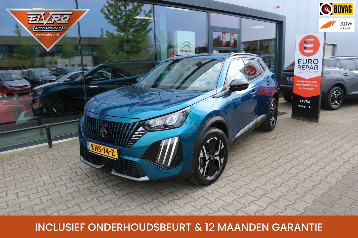 Peugeot 2008 - 1.2 Hybrid 136 Allure NAVI CLIMA CRUISE KEYLESS PDC V+A RIJKLAARPRIJS!! - AutoWereld.nl
