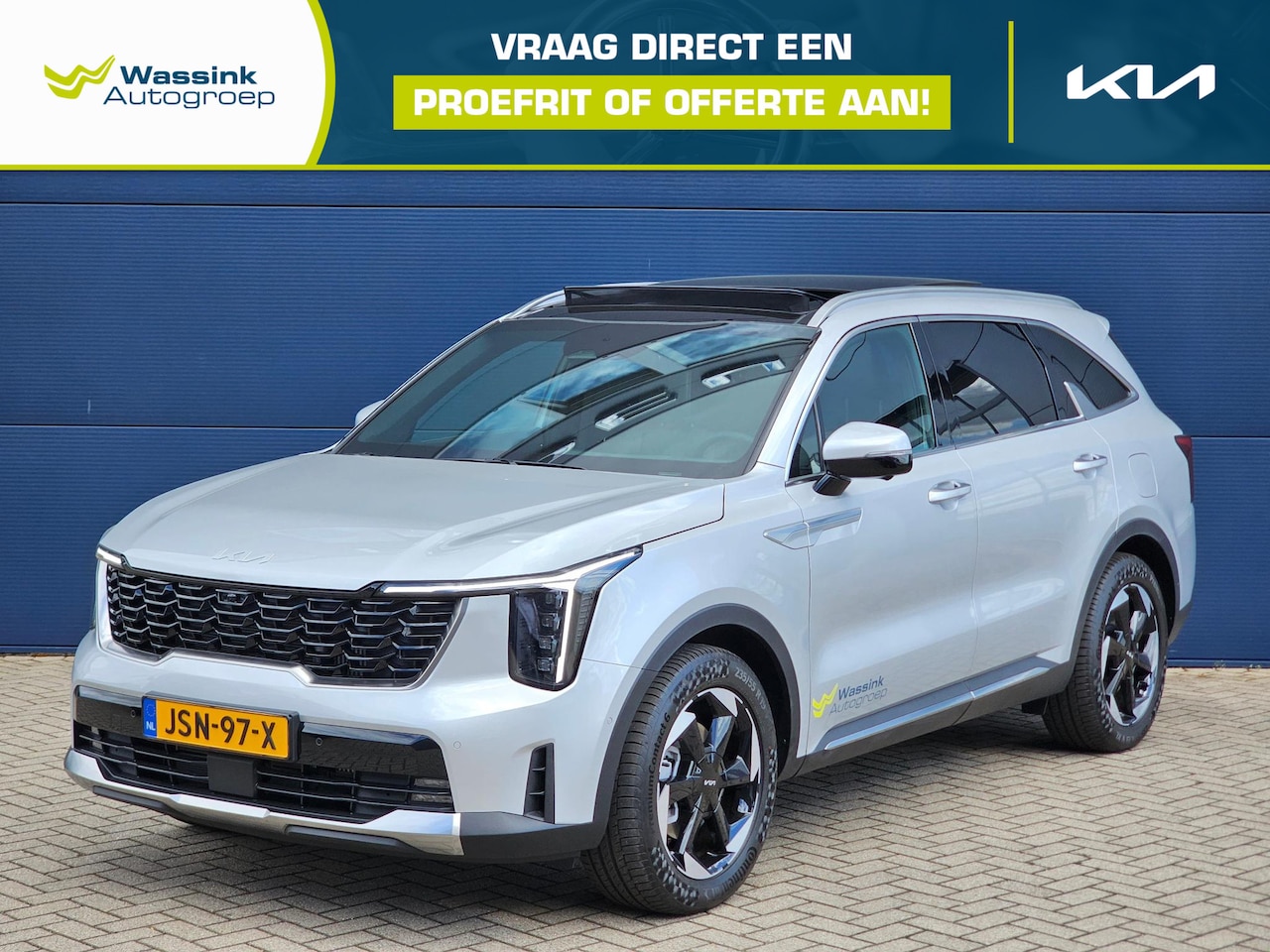 Kia Sorento - 1.6 T-GDi Plug-in Hybrid 4WD ExecutiveLine 7p. 1.6 T-GDi Plug-in Hybrid 4WD ExecutiveLine 7p. - AutoWereld.nl