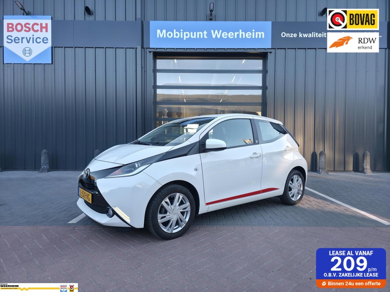 Toyota Aygo - 1.0 VVT-i x-play Automaat / Camera / Carplay / Android etc! - AutoWereld.nl