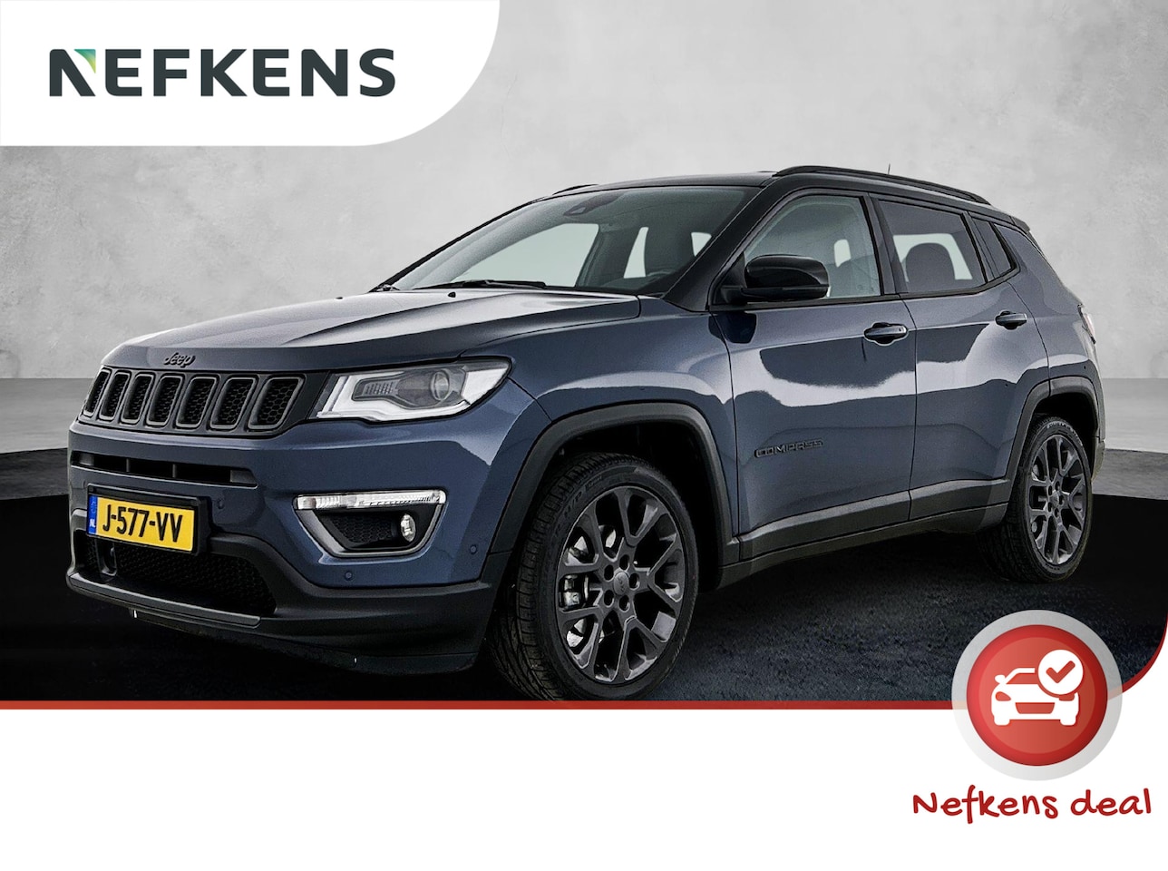 Jeep Compass - 1.3 S 150pk Automaat | Trekhaak | Elektrisch Verstelbare Bestuurdersstoel | Navigatie | El - AutoWereld.nl