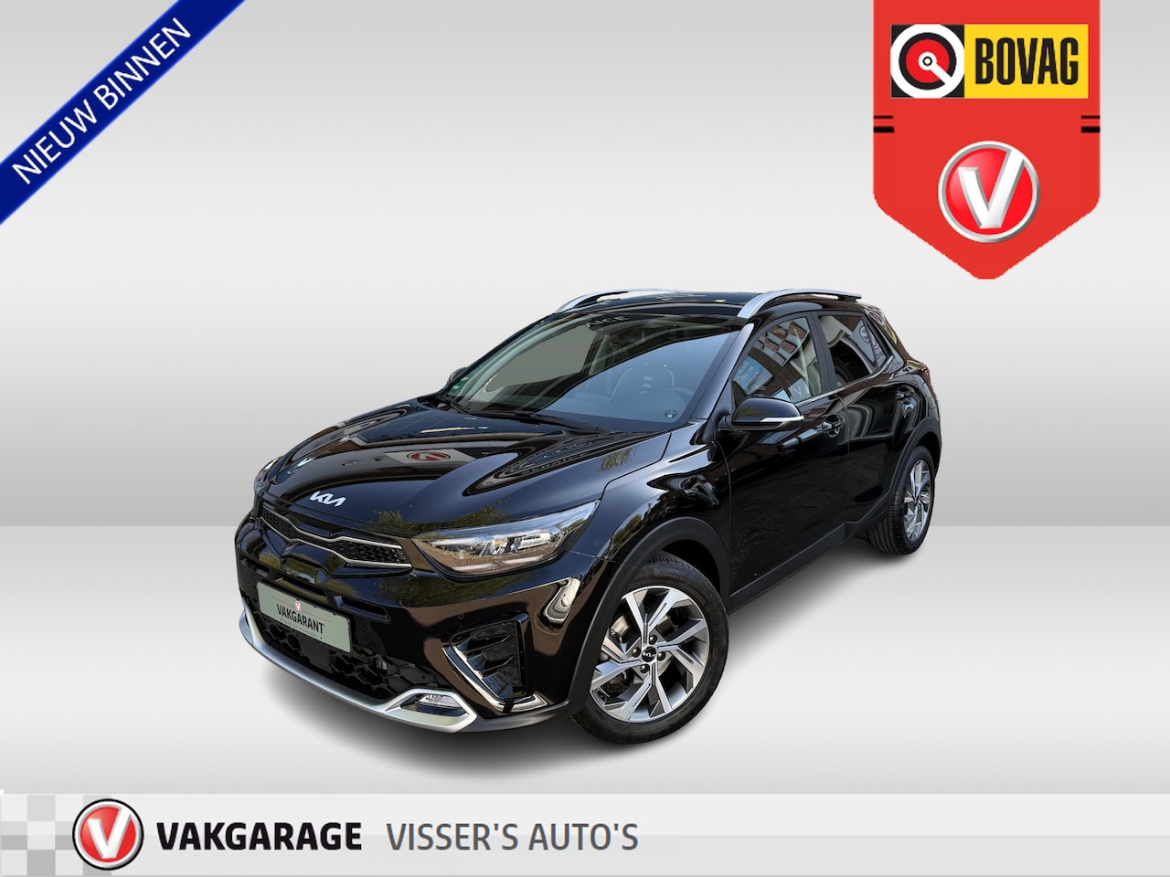 Kia Stonic - 1.0 T-GDi MHEV GT-PlusLine | stoelverwarming | stuurverwarming | automaat | panorama dak | - AutoWereld.nl